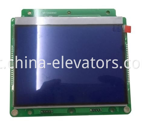 Placa de exibição LCD para elevadores Kone Duplex KM51104203G01 LCD Display Board for KONE Duplex Elevators KM51104203G01